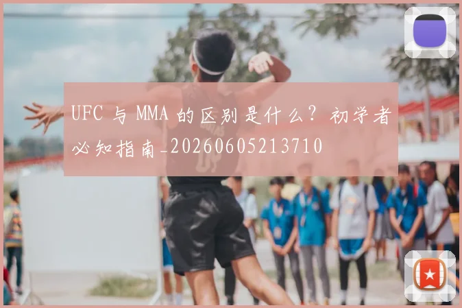 UFC 与 MMA 的区别是什么？初学者必知指南_20260605213710