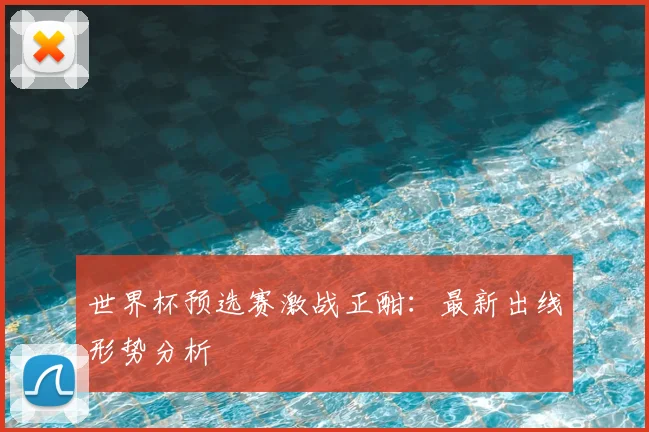 世界杯预选赛激战正酣：最新出线形势分析